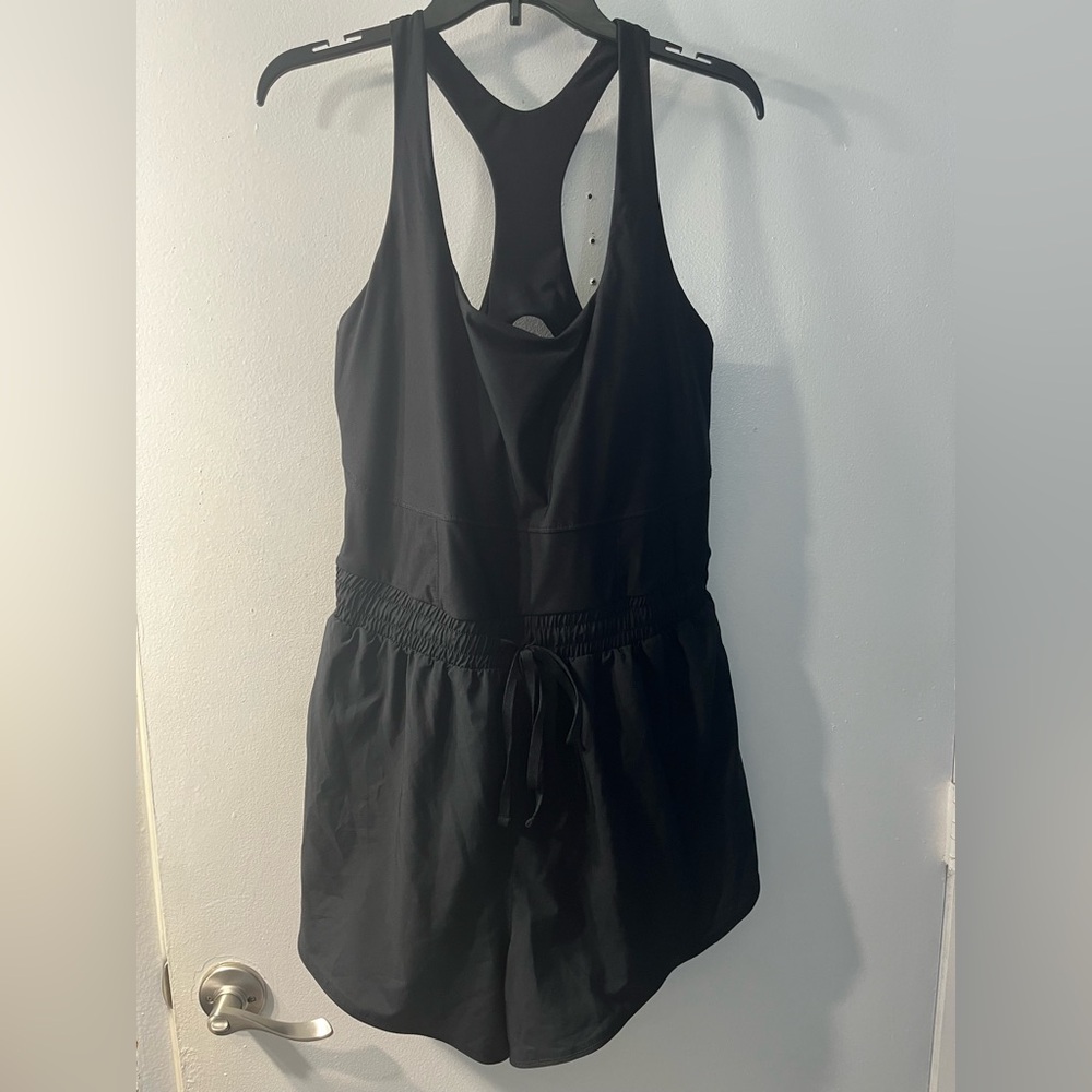 Fabletics Womens Black Romper